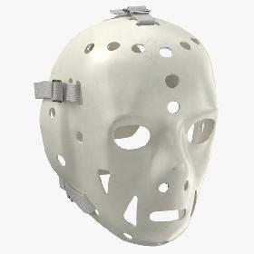 3D Ice Hockey Goalie Mask Ed Staniowski Worn model